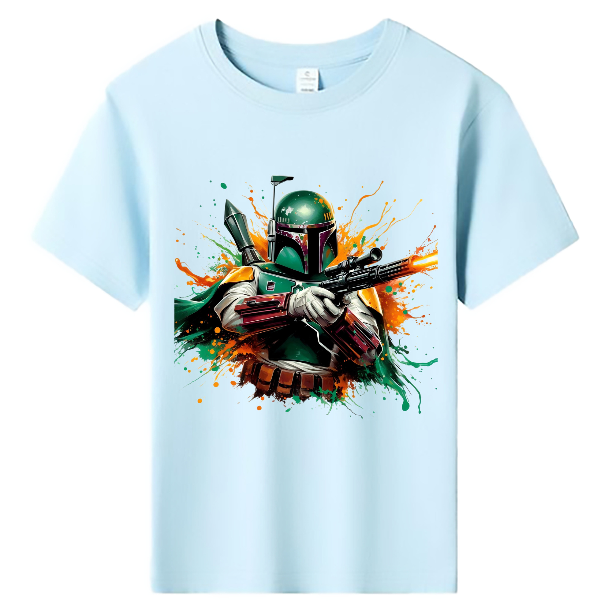 （画像用） スター・ウォーズ Star Wars 綿100％キッズTシャツ（フロントプリント）
